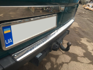 Mercedes Sprinter W906 2006–2018 Rekisterikilven ylälista (ruostumaton teräs) kuva 3