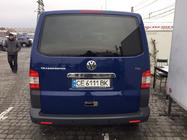 Volkswagen T5 Multivan 2003–2010 Rekisterikilven yläpuolinen koristelista takaluukkuun (ruostumaton teräs) kuva 3