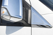 Mercedes Sprinter W906 2006–2018 Peilien viereiset koristelistat (2 kpl, ruostumaton teräs) Carmos - turkkilainen teräs kuva 9