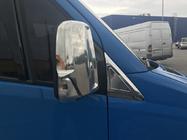 Mercedes Sprinter W906 2006–2018 Peilien viereiset koristelistat (2 kpl, ruostumaton teräs) Carmos - turkkilainen teräs kuva 3