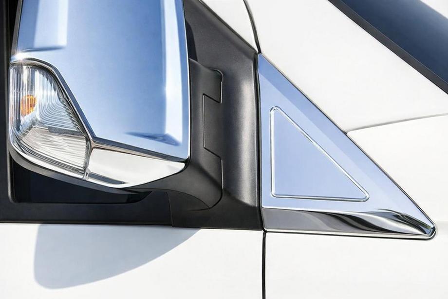 Mercedes Sprinter W906 2006–2018 Peilien viereiset koristelistat (2 kpl, ruostumaton teräs) Carmos - turkkilainen teräs Image