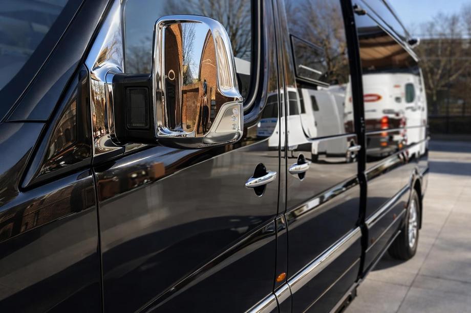 Mercedes Sprinter W906 2006–2018 Kromiset peilinkuoret (2 kpl) Carmos, turkkilainen teräs Image
