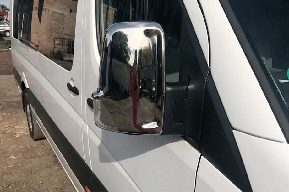 Mercedes Sprinter W906 2006–2018 Kromiset peilinkuoret (2 kpl) Kuva 8