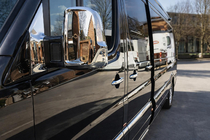 Volkswagen Crafter 2006–2016 Kromiset peilinkuoret (2 kpl) Carmos, turkkilainen teräs kuva 1