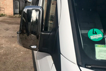 Volkswagen Crafter 2006–2016 Kromiset peilinkuoret (2 kpl) Carmos, turkkilainen teräs kuva 10