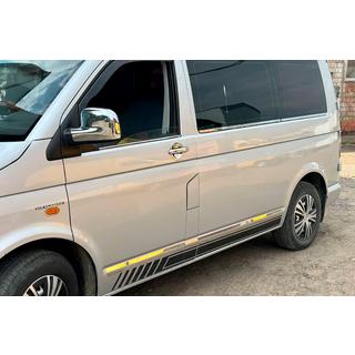 Kromiset peilinkuoret (2 kpl) Volkswagen T5 Transporter 2003–2010 kuva 3