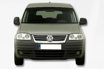 Volkswagen Caddy 2004–2010 Säleikön suojalista (ruostumaton teräs) OmsaLine – italialainen ruostumaton teräs kuva 3