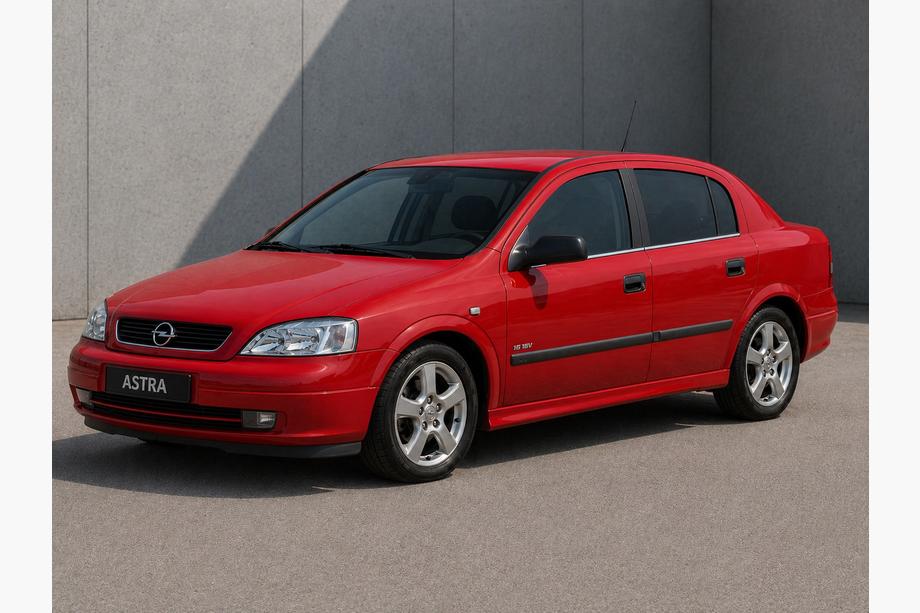 Opel Astra G Classic 1998–2012 Ikkunoiden kromilistat (4 kpl) Image