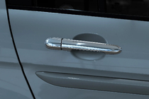 Hyundai Accent 2006–2010 Kromiset ovenkahvan suojakuoret (4 kpl) OmsaLine – italialainen ruostumaton teräs kuva 1