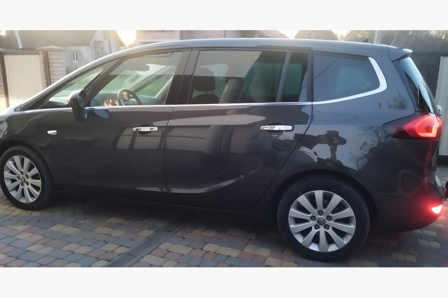 Opel Zafira B 2005–2011 Kromiset ovenkahvan suojakuoret (4 kpl) Carmos - turkkilainen teräs Image