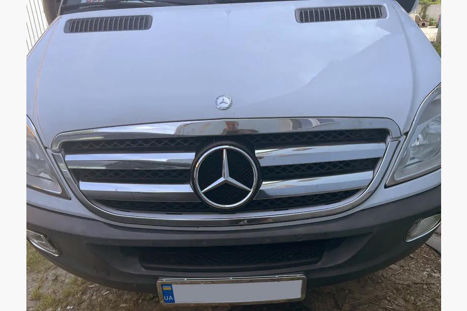 Mercedes Sprinter W906 2006–2018 Etusäleikön kehys (2006-2013, ruostumaton teräs) Image