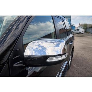 Peilinkuoret (2 kpl, ruostumaton teräs) Toyota Land Cruiser Prado 150 2009–2023 kuva 1