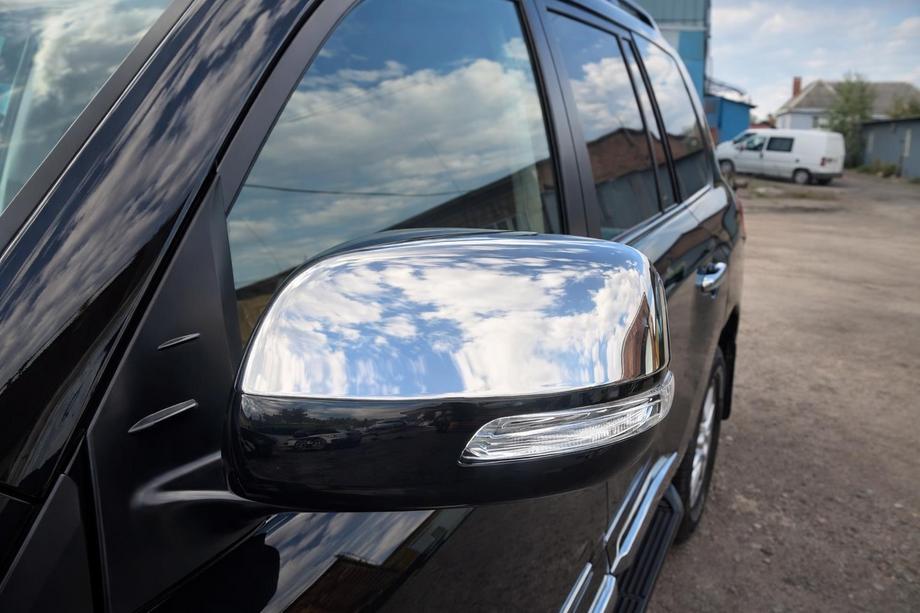 Toyota Land Cruiser Prado 150 2009–2023 Peilinkuoret (2 kpl, ruostumaton teräs) Carmos - turkkilainen teräs Image