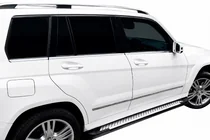 Mercedes GLK-sarja X204 2008–2015 Sivukynnykset Allmond Grey (2 kpl, alumiini) kuva 1
