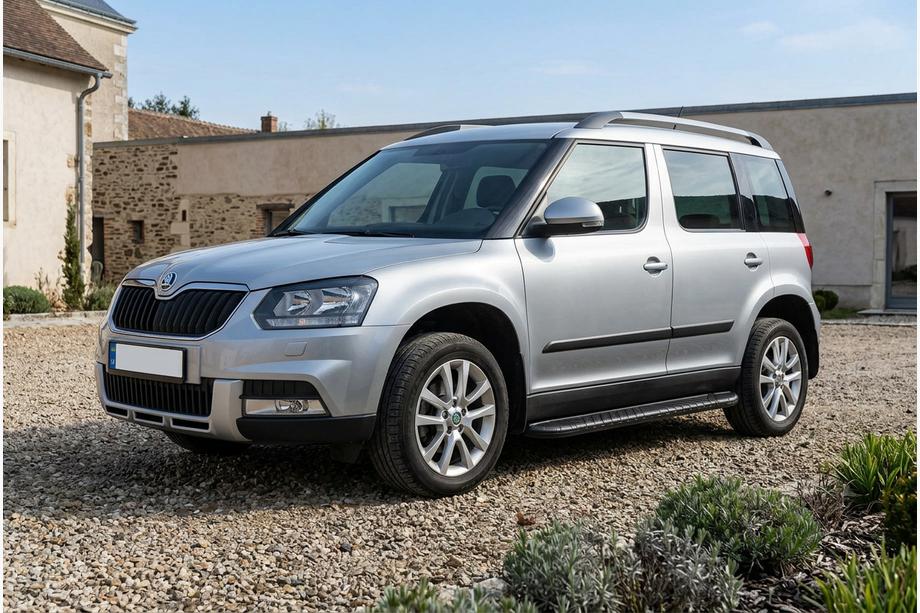 Skoda Yeti 2009–2017 Bosphorus Black sivuastinlaudat (2 kpl, alumiini) Image