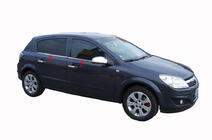 Opel Astra H 2004–2013 Ikkunoiden ulkoreunalistat (ruostumaton teräs) Viistoperä, Carmos - turkkilainen teräs kuva 8