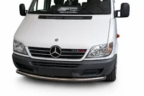Mercedes Sprinter W901/902/903/904/905 1995–2006 Etusuojaputki ST008 (ruostumaton teräs) kuva 1