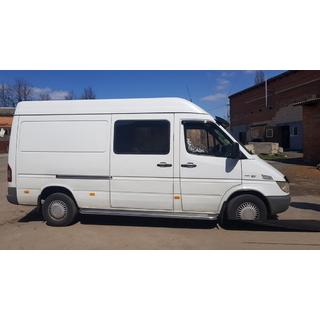 Premium-sivuporrasputket (2 kpl, ruostumaton teräs) Mercedes Sprinter W901/902/903/904/905 1995–2006 kuva 1