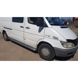 Premium-sivuporrasputket (2 kpl, ruostumaton teräs) Mercedes Sprinter W901/902/903/904/905 1995–2006 kuva 3