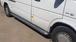 Volkswagen LT 1995–2006 Premium-sivuporrasputket (2 kpl, ruostumaton teräs) kuva 4
