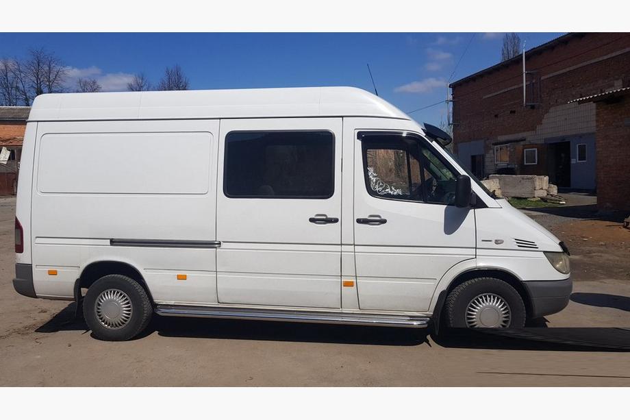 Volkswagen LT 1995–2006 Premium-sivuporrasputket (2 kpl, ruostumaton teräs) Keskipitkä akseliväli, Ø60 mm Image