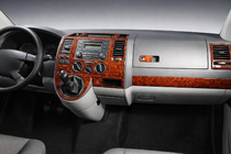 Volkswagen T5 Transporter 2003–2010 Kojelaudan suojapaneelit (Turkki) Puukuosi kuva 1