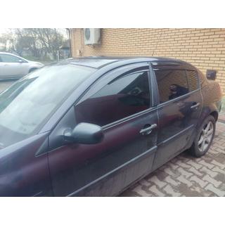 Ikkunatuuliohjaimet SD (4 kpl, Perflex Sport) Renault Megane II 2004–2009 kuva 1