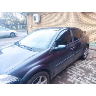 Ikkunatuuliohjaimet SD (4 kpl, Perflex Sport) Renault Megane II 2004–2009 kuva 3