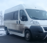 Citroen Jumper 2007–2025 Premium-sivuporrasputket (2 kpl, ruostumaton teräs) Lyhyt akseliväli, Ø60 kuva 2