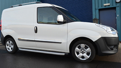 Citroen Nemo 2007–2017 Ovenkahvan kromisuojat (4 kpl, ruostumaton teräs) kuva 2