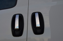 Citroen Nemo 2007–2017 Ovenkahvan kromisuojat (4 kpl, ruostumaton teräs) kuva 1