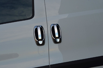 Citroen Nemo 2007–2017 Kromiset ovenkahvan suojat ja kehykset (8 kpl, RST) Carmos - turkkilainen teräs kuva 15