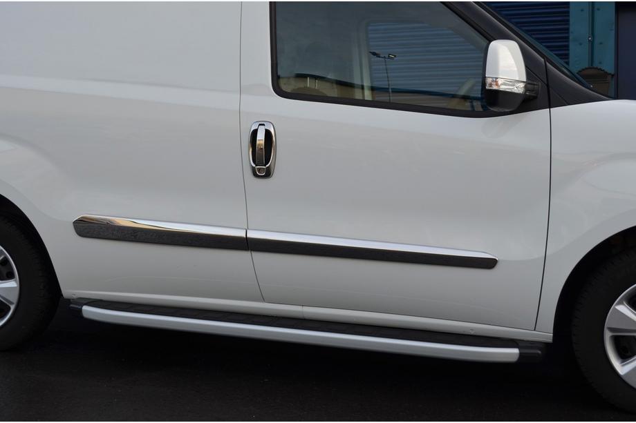 Citroen Nemo 2007–2017 Kromiset ovenkahvan suojat ja kehykset (8 kpl, RST) Carmos - turkkilainen teräs Image