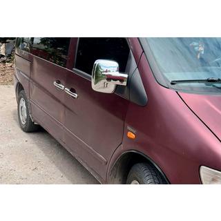 Kromiset sivupeilien kuoret (2 kpl) Mercedes Vito W638 1996–2003 kuva 4
