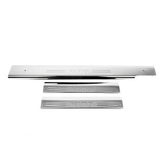 OmsaLine sisäpuoliset kynnyslistat (3 kpl, ruostumaton teräs) Mercedes Vito W638 1996–2003 kuva 2