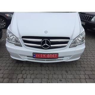 Säleikön listat 2010-2015 (ruostumaton teräs) Mercedes Vito W639 2004–2014 kuva 4