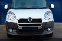 Fiat Doblo II 2010–2022 Sumuvalojen kromikehykset raitoilla (2010-2015, 4 kpl, ruostumaton teräs) Carmos - turkkilainen teräs kuva 5
