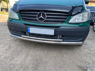 Mercedes Vito W639 2004–2014 Etuputki ST014 (ruostumaton teräs) 2004-2010, 60 ↗ 42 mm kuva 2
