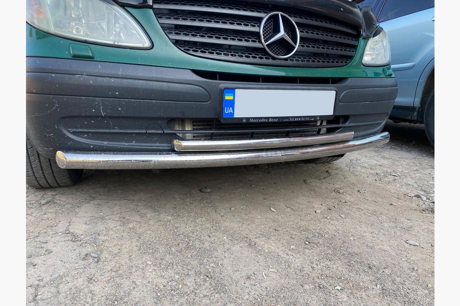 Mercedes Vito W639 2004–2014 Etuputki ST014 (ruostumaton teräs) 2004-2010, 51 ↗ 42 mm Kuva 4
