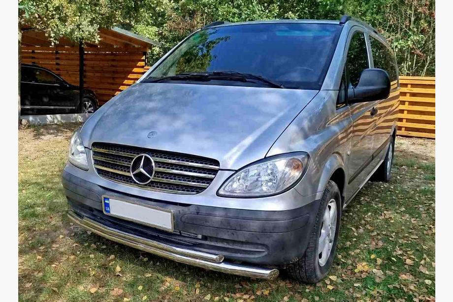 Mercedes Vito W639 2004–2014 Etuputki ST014 (ruostumaton teräs) 2004-2010, 51 ↗ 42 mm Kuva 13