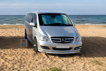 Mercedes Vito W639 2004–2014 Etupuskurin lippa BRB V1 (maalattava) Vuosimalli 2004-2010 kuva 1