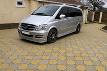 Mercedes Vito W639 2004–2014 Etupuskurin lippa BRB V1 (maalattava) Vuosimalli 2004-2010 kuva 3