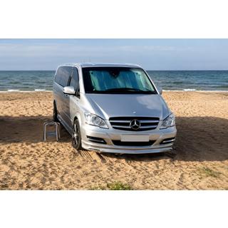 Etupuskurin lippa BRB V1 (maalattava) Mercedes Vito W639 2004–2014 kuva 1