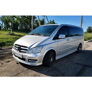 Etupuskurin lippa BRB V1 (maalattava) Mercedes Vito W639 2004–2014 kuva 2