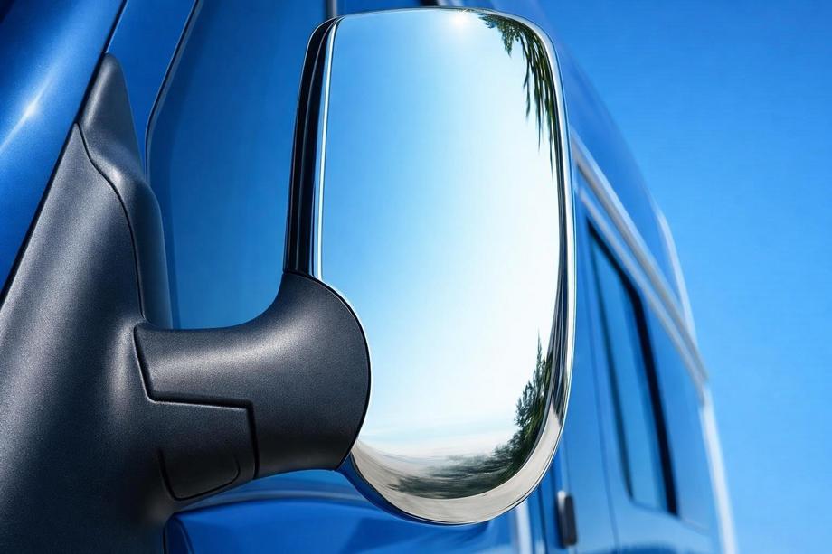 Ford Transit 2000–2014 Kromiset peilinkuoret (2 kpl) Carmos - Kiillotettu ruostumaton teräs Image