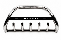 Mercedes Viano 2004–2014 Karjapuskuri WT003/004 (ruostumaton teräs) 60 mm, tekstillä kuva 3