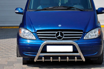 Mercedes Viano 2004–2014 Karjapuskuri WT003/004 (ruostumaton teräs) 60 mm, tekstillä kuva 9