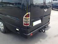 Mercedes Sprinter W901/902/903/904/905 1995–2006 Jarruvalojen kromilistat (2 kpl, RST) OmsaLine - italialainen ruostumaton teräs kuva 1