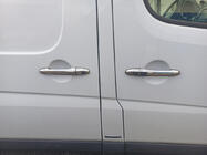 Mercedes Sprinter W906 2006–2018 Ovenkahvan kromisuojat (4 kpl, ruostumaton teräs) OmsaLine – italialainen ruostumaton teräs kuva 2