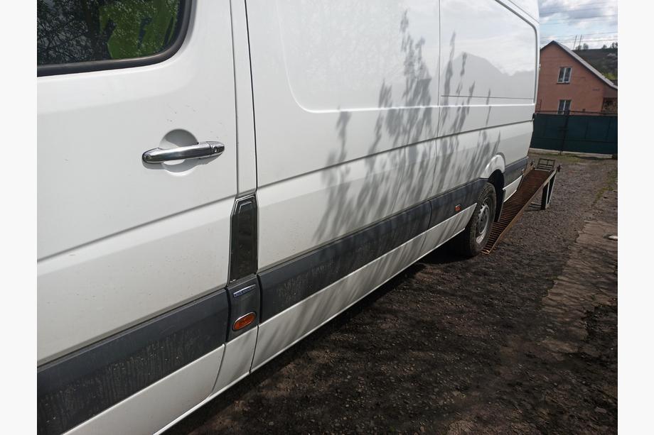Mercedes Sprinter W906 2006–2018 Ovenkahvan kromisuojat (4 kpl, ruostumaton teräs) Carmos - turkkilainen teräs Kuva 3